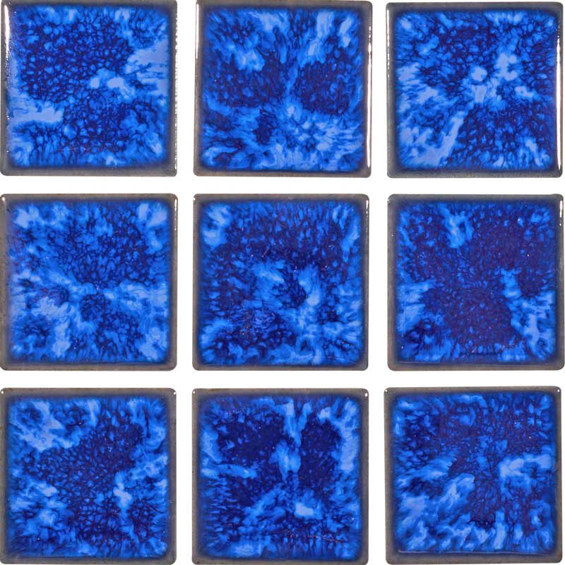 lake blue square tiles swatch