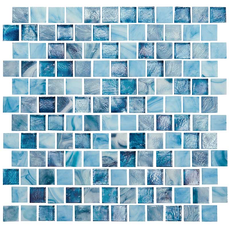 olympic blue square tiles swatch